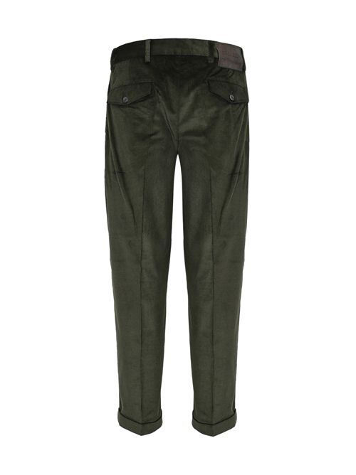 Pantalone in velluto a costine in cotone e modal DANIELE ALESSANDRINI | DA1FW26P125131